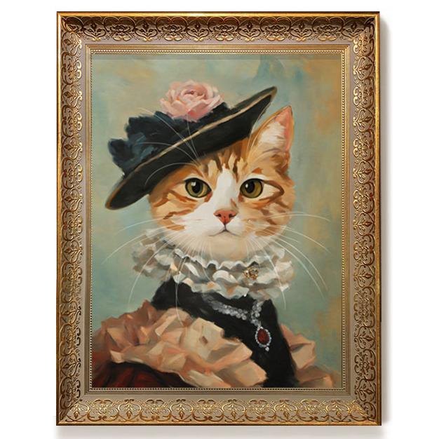 Pawfect Portrait - Custom Oil-Style Pet Wall Art