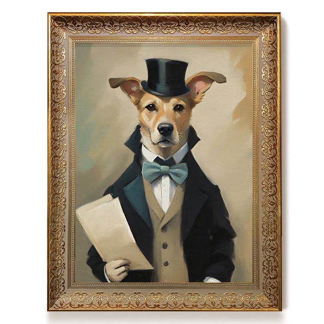 Pawfect Portrait - Custom Oil-Style Pet Wall Art