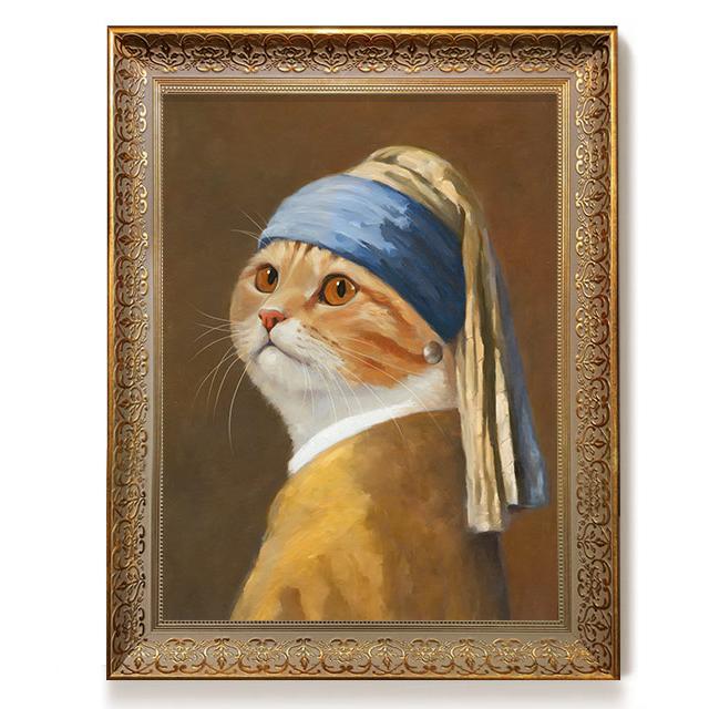 Pawfect Portrait - Custom Oil-Style Pet Wall Art