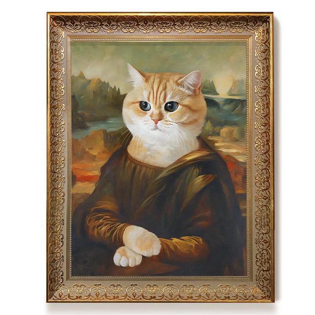 Pawfect Portrait - Custom Oil-Style Pet Wall Art