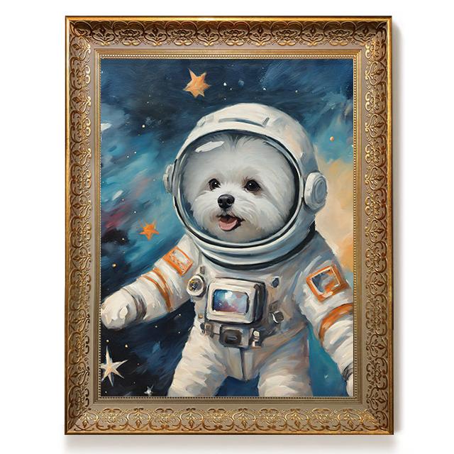 Pawfect Portrait - Custom Oil-Style Pet Wall Art