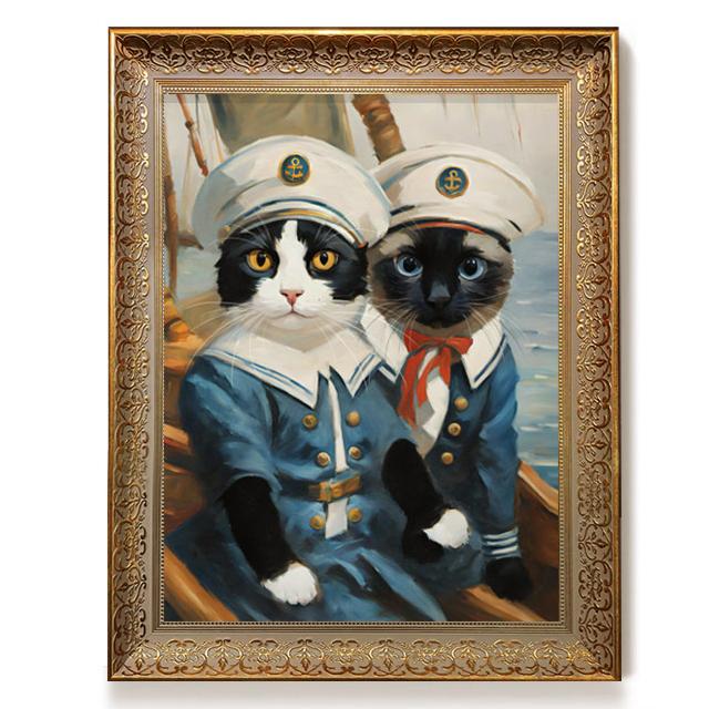 Pawfect Portrait - Custom Oil-Style Pet Wall Art