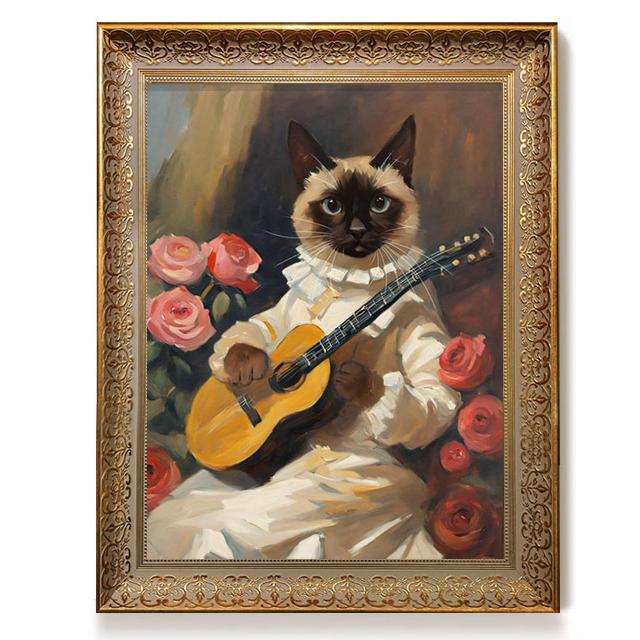 Pawfect Portrait - Custom Oil-Style Pet Wall Art