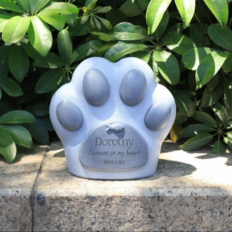 PawPrint Haven Memorial Urn