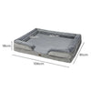 Anti - Chew Orthopedic Dog Bed - Therapeutic Memory Foam - MemoryTails