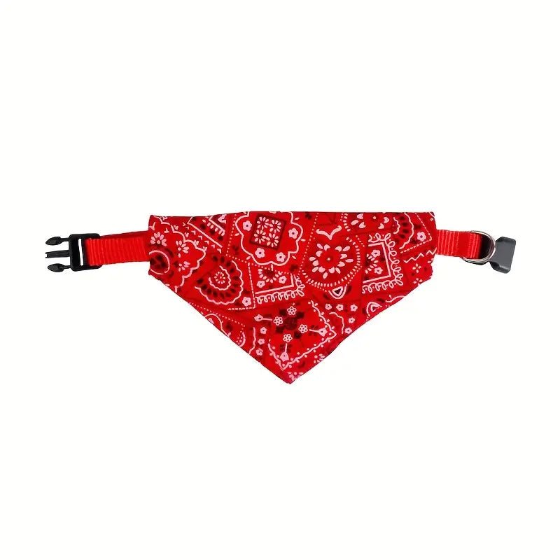 ChicPaws Adjustable Bandana – Style Meets Comfort for Your Furry Friend! 🐾✨ - MemoryTails