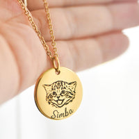 Custom Forever Pet Necklace - MemoryTails