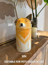 Custom Pet Pawfect Portrait Ceramic Urn - MemoryTails