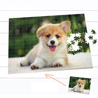 Custom Pet Portrait Puzzle - MemoryTails