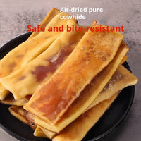 Dog teething snacks, air - dried real cowhide safety does not hurt the stomach 0 additives - MemoryTails