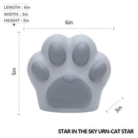 PawPrint Haven Memorial Urn - MemoryTails