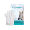 Pet Cleaning Gloves, 6PCS Dog Cleaning Gloves, Dog Ear Wipes, Cat Cleaning Gloves, Cleaning Glove for Dog and Cat, Pet Glove Wipes for Daily Care and Traveling, No Rinse, Gentle, Thickened - MemoryTails