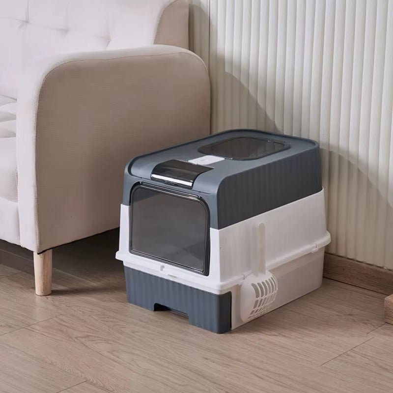 Portable Collapsible Cat Litter Box - MemoryTails