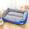 Rectangular Paw Print Pet Bed (Supports Joint Health) - MemoryTails