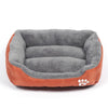 Rectangular Paw Print Pet Bed (Supports Joint Health) - MemoryTails