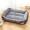 Rectangular Paw Print Pet Bed (Supports Joint Health) - MemoryTails