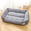 Rectangular Paw Print Pet Bed (Supports Joint Health) - MemoryTails