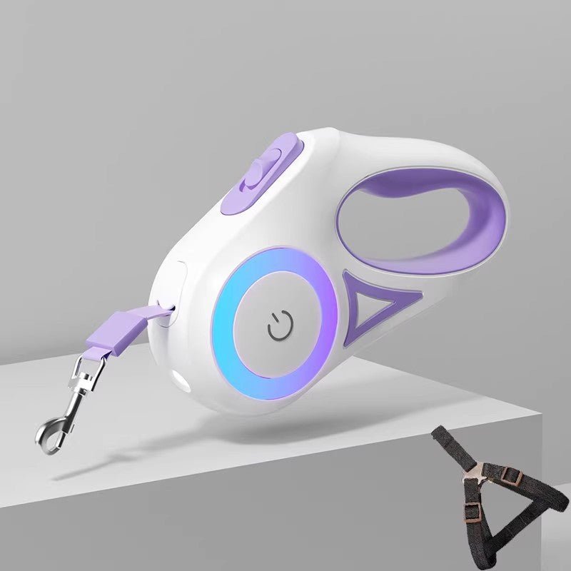 Retractable Dog Leash（Free chest harness of the same color） - MemoryTails