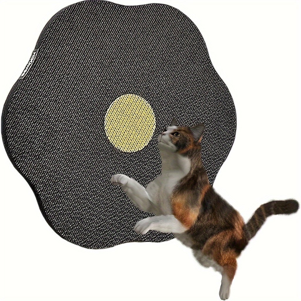 Wall - Mounted Floral Cat Scratcher – Durable & Eco - Friendly - MemoryTails