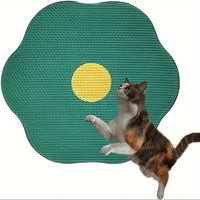 Wall - Mounted Floral Cat Scratcher – Durable & Eco - Friendly - MemoryTails